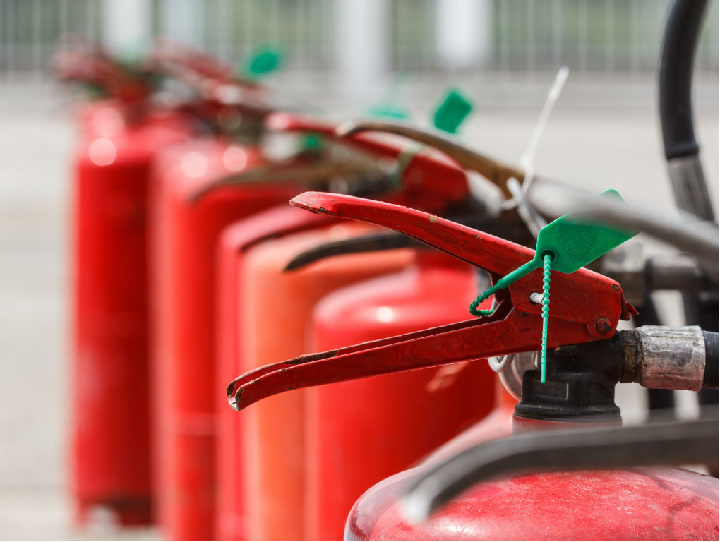 Fire extinguishers - Hine Chartered Insurance Brokers